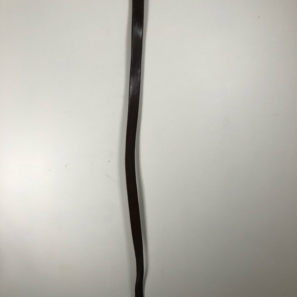 COACH Leather Belt with Brass Buckle - Picture 5 of 10